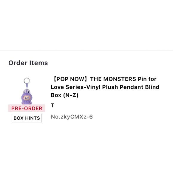AUTHENTIC Pop Mart Labubu Pin for Love Series Pop Now Confirmed (A-Z) *PREORDER* - Picture 5 of 15
